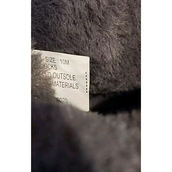 JUICY COUTURE JC-KICKS Gray GRAFFITI WINTER BOOTS WOMENs Sz 10 pull on fur lined - Picture 5 of 6